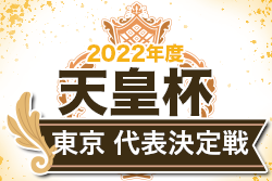 2022年度 第27回東京サッカートーナメント 第102回天皇杯予選　優勝は立正大学！