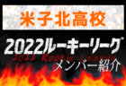 【日大明誠高校（山梨県）メンバー紹介】 2022 スポらぼルーキー参入リーグU-16