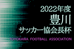 2022年度 豊川サッカー協会長杯･3種（愛知）予選リーグ最終結果掲載！次回決勝戦  日程募集中！