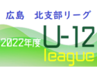 2022年度 U-12サッカーリーグ 尾三支部リーグ（広島県）結果情報お待ちしております！