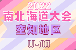 2022年度 第19回岩内町長杯全道少年U-10サッカー南北海道大会 空知地区予選 優勝はくりやまFC！
