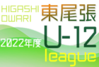 2022年度 西尾張U-12リーグ（愛知）1部優勝は津島AFC A！2部B優勝は尾西FC B！引き続き情報募集！