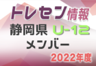 【メンバー】2022年度 静岡県女子U-11トレセンメンバー掲載！