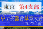 2022年度 東京都中学総体 兼 中学校サッカー選手権（第10支部予選）優勝は桐朋中学校！ベスト4が都大会進出決定