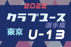 2022年度 東京都クラブユースサッカーU-13選手権大会　優勝はFC東京むさし！