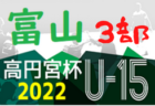 高円宮杯 JFAU-15サッカーリーグ2022 第15回石川県リーグプレーオフ（1・2部 ）/（2・3部） ビークスが1部昇格！他情報お待ちしております！