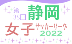 2022年度 第38回静岡県女子サッカーリーグ  2/4結果更新！1部あと1試合の結果募集！