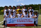 2022年度 第23回福島県クラブユースサッカー選手権 U-15大会 県大会出場6チーム決定！