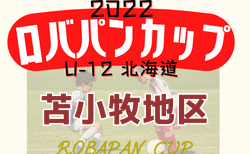2022年度 ロバパンカップ 第54回全道U-12サッカー大会 苫小牧地区予選（北海道）優勝はArearea FC！