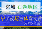 2022年度 第70回山梨県中学校サッカー選手権大会　優勝は石和中学校！