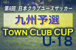KYFA 2022年度 第26回九州クラブユース（U-18）サッカーTown Club CUP　組合せ掲載！10/9～開催　情報いただきました！