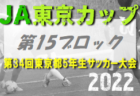 2022年度 茨城県民総合体育大会（中学サッカーの部）県南地区大会　優勝は御所ヶ丘中学校！県大会出場3校決定！