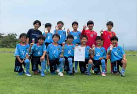 2022年度 高知県 U-11サッカー大会 優勝はエストレーラス高知！チーム写真掲載