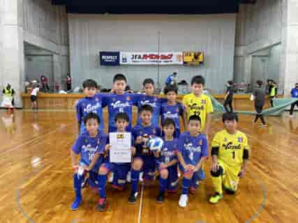 2022年度 JFAバーモントカップ第32回全日本U‐12フットサル選手権大会沖縄県大会 優勝はヴィクサーレ！