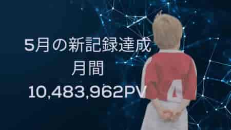 【5月記録更新】ジュニアサッカーNEWSが5月に1000万PVを獲得