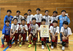 【優勝チーム写真掲載】2022年度バーモントカップ 第32回全日本U-12フットサル選手権 静岡県大会　MARIO FSが2連覇！全国大会出場！