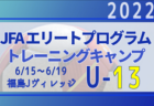 RENOVA FC (レノヴァ)ジュニアユース 体験練習会6/25 通常トレーニング体験 随時開催 2023年度 山梨