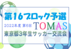 【メンバー】U-13姫路トレセン（2022年度 兵庫県トレセンスーパーリーグ（U-13）サッカー大会参加）