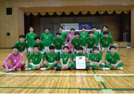 2022年度 KFA第9回全日本ユース(U-18)フットサル鹿児島県大会 優勝は鹿児島実業高校フットサル同好会！優勝写真掲載・結果表掲載