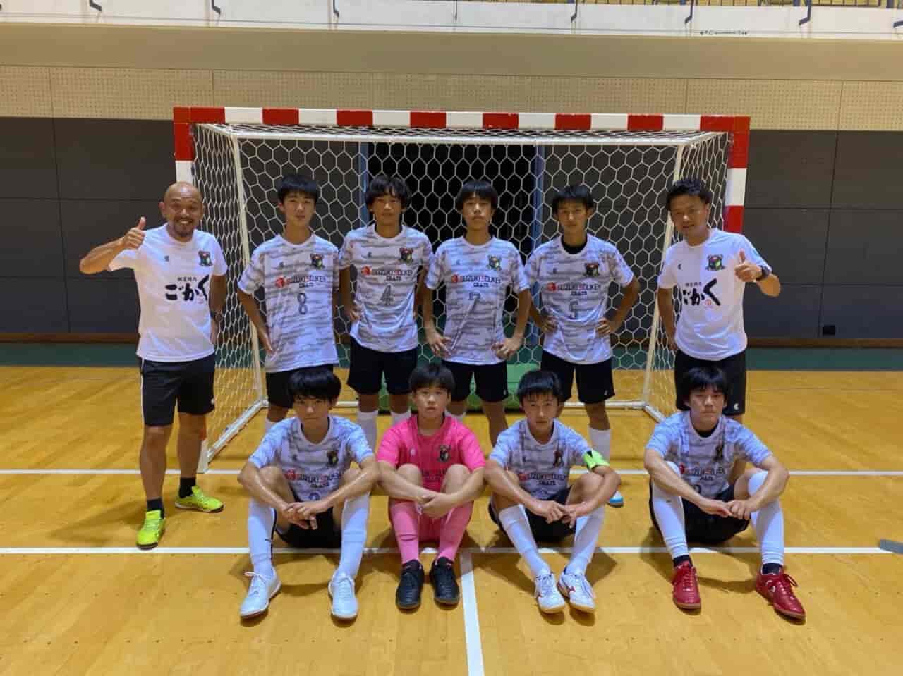 優勝チーム写真掲載 22年度jfa第28回全日本u 15フットサル選手権大会 山口県大会 優勝はレガーロ ジュニアサッカーnews