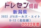 【富山県】参加メンバー掲載！2022 JFAガールズ・エイトU-12（北信越）