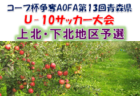 2022年度 第26回スタミナカップU‐10サッカー大会 （青森）  優勝はリベロ弘前R！ 大会結果掲載