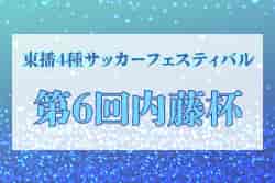 2022年度 東播4種サッカーフェスティバル 第6回内藤杯（兵庫）優勝はアミザージ神野SC！