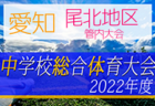 2022年度 第33回福島県ユース（U-15）サッカー選手権 会津地区予選 優勝はFCエルマノス！結果情報お待ちしています