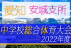 2022年度 筑前地区中学校サッカー大会 福岡県　優勝は福間中！情報ありがとうございます！