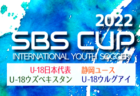 2022年度 SBSカップ 国際ユースサッカー 【静岡ユースメンバー】