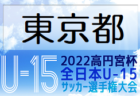 2022年度 JFA 第13回全日本U-15 女子フットサル選手権群馬県大会　優勝はエストレーラFC境メニーナ！