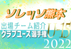 鹿児島ユナイテッドFC U-15 登録選手一覧、意気込み動画掲載！【U-15クラブ選手権 出場チーム紹介】