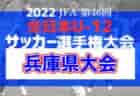 2022年度 第32回 ぶんけいカップ岐阜県少年サッカー大会 西濃地区大会  優勝は大垣中川SS！ヴィオーラ・輪之内とともに県大会出場！