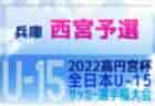 2022年度 第56回兵庫県中学生サッカー選手権大会（高円宮杯）神戸市予選 兼 第64回神戸市民体育大会 全結果掲載！県大会出場8チーム決定！三宮FC、平野、本庄、バンディオンセ、ATS、灘、サンターリオ、小部