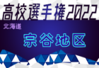 2022年度 第101回全国高校サッカー選手権大会 苫小牧地区予選（北海道）優勝は駒大苫小牧高校！