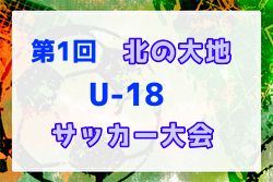 2022年第1回 北の大地U-18サッカー大会（北海道）優勝は北照高校！