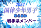 【岩手県少年女子】参加メンバー掲載！2022年度東北総体（8/12～14）