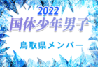 【メンバー】第77回国民体育大会 中国ブロック大会サッカー競技 少年女子の部 鳥取県代表選手 発表！