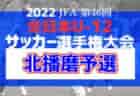 高円宮杯JFA U-15サッカーリーグ2022和歌山 10/1,2判明分結果！次戦は10/8,9 いつもたくさんの情報提供ありがとうございます！