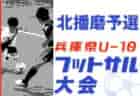 2022年度 第12回兵庫県U-10フットサル大会 但馬予選 優勝・県大会出場は但馬南SS！