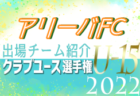 ソレッソ熊本 登録選手一覧、意気込み動画掲載！【U-15クラブ選手権 出場チーム紹介】