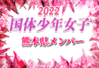 【メンバー】2022年度 国体 第42回九州ブロック大会サッカー競技 少年男子の部 宮崎県代表選手 掲載！