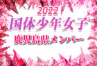 【メンバー】2022年度 国体 第42回九州ブロック大会サッカー競技 少年女子の部 長崎県代表選手 発表！