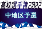 2022年度 第101回全国高校サッカー選手権大会 県北地区予選（長崎県）県大会出場チーム決定！