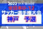 2022年度 筑前地区中学校新人サッカー大会  福岡県　二日市・筑陽学園・春日野が県大会出場！