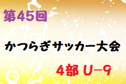 2022年度 第45回 かつらぎサッカー大会 4部 U-9 (奈良県) 優勝はディアブロッサ高田FC！