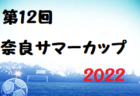 2022第13回九州沖縄ユース(U-13)サッカーリーグ 結果速報！8/6開催！