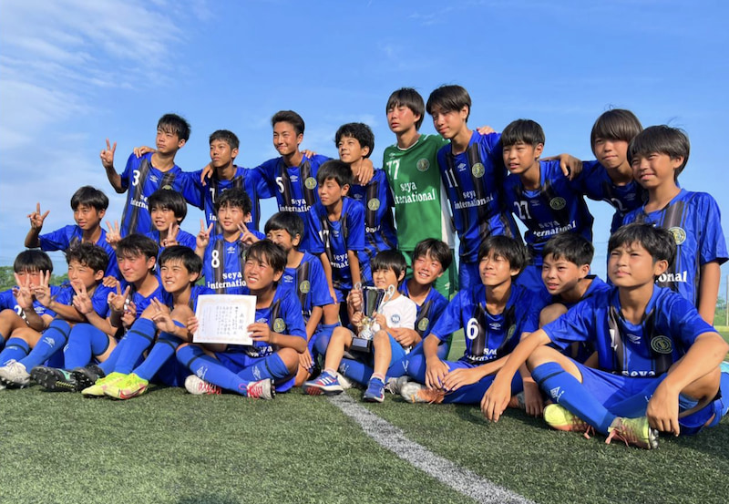 優勝チーム写真掲載 22年度 サマーチャレンジカップ U 13 茨城開催 優勝は瀬谷インターナショナル 神奈川 ジュニアサッカーnews