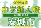 2022年度  高円宮妃杯JFA第27回全日本U-15女子サッカー選手権 静岡県大会  優勝は東海大学付属静岡翔洋中等部！東海大会出場2チーム決定！