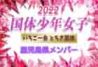 【大阪府少年女子】出場選手掲載、一部選手変更！2022年度 第77回国民体育大会  サッカー競技（いちご一会とちぎ国体、10/3～6）